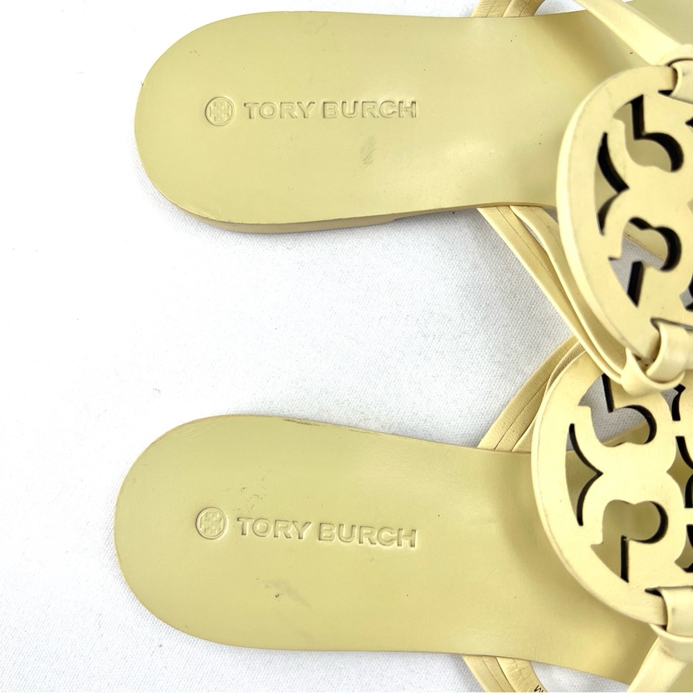 Tory Burch Miller Square-Toe Thong Sandals - Picture 4 of 12